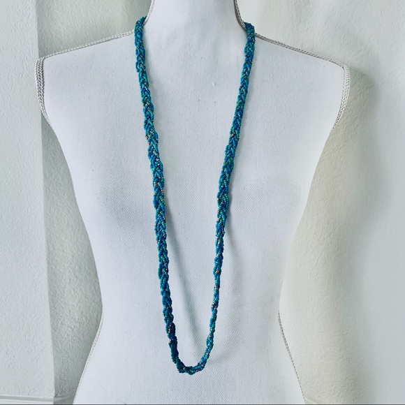 TALBOTS BRAIDED BEADS NECKLACE - Picture 10 of 10